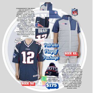 New England Patriots Playoff/Super Bowl Gear Package